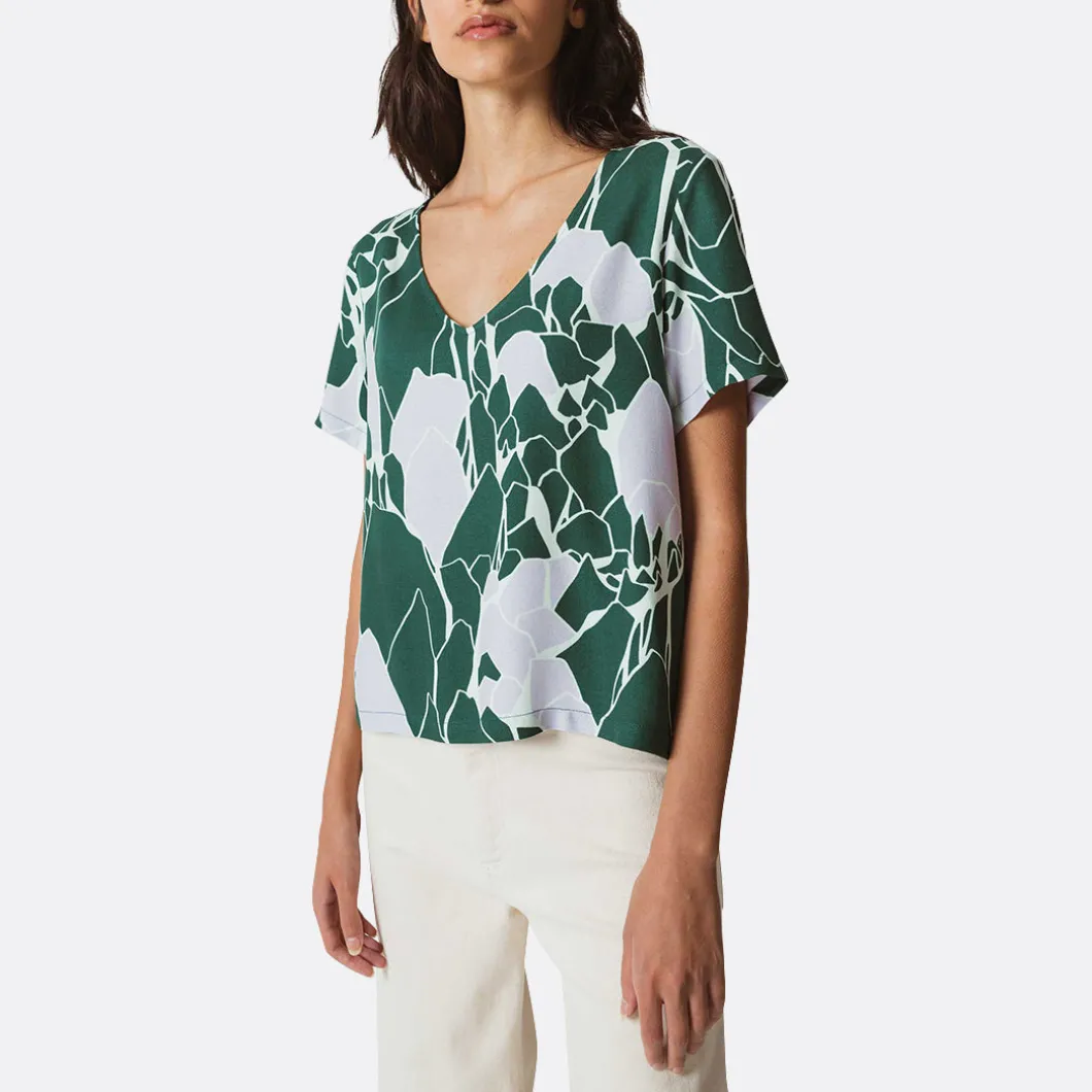 Skunkfunk Albertta Shirt Green>Woman Blouses & Shirts