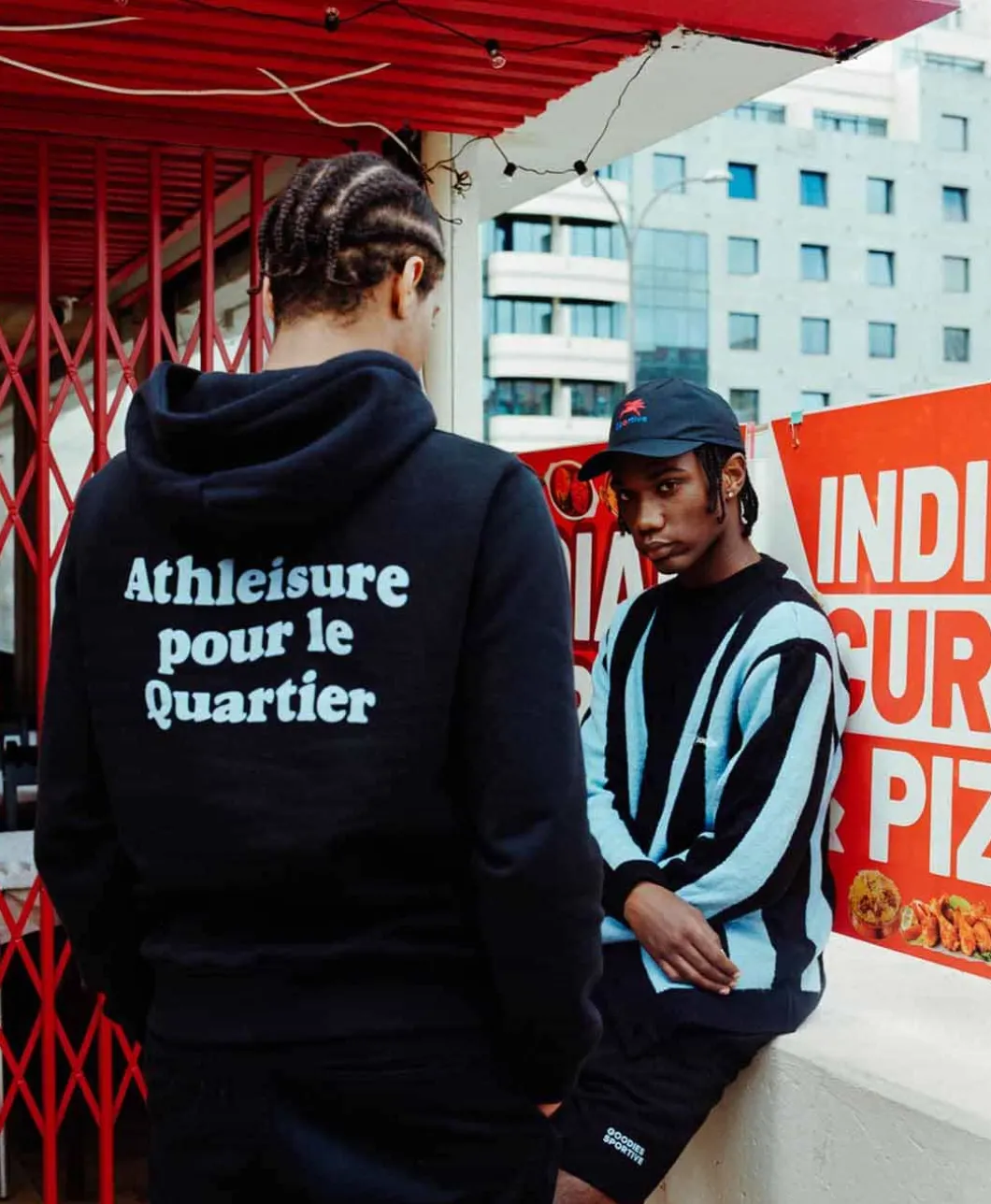 Goodies Sportive Athleisure Hoodie>Man Sweaters