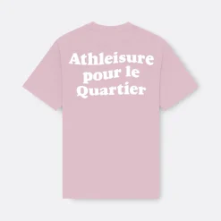 Goodies Sportive Athleisure Pink Tee>Man Shirts & Polos
