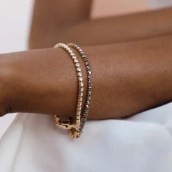 Hey Harper Aurea Tennis Bracelet><noscript><img width=