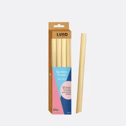Lund London Bamboo Straws>Man Home Accessories