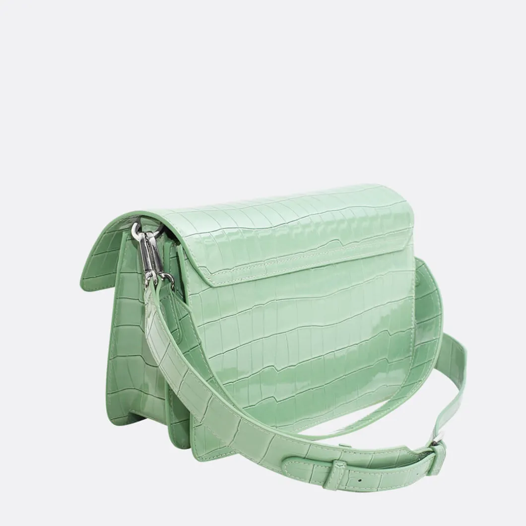 Hvisk Basel Croco Shoulder Bag>Woman Bags