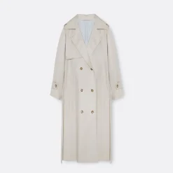 A LINE Belted Trench-Coat>Woman Jackets & Coats