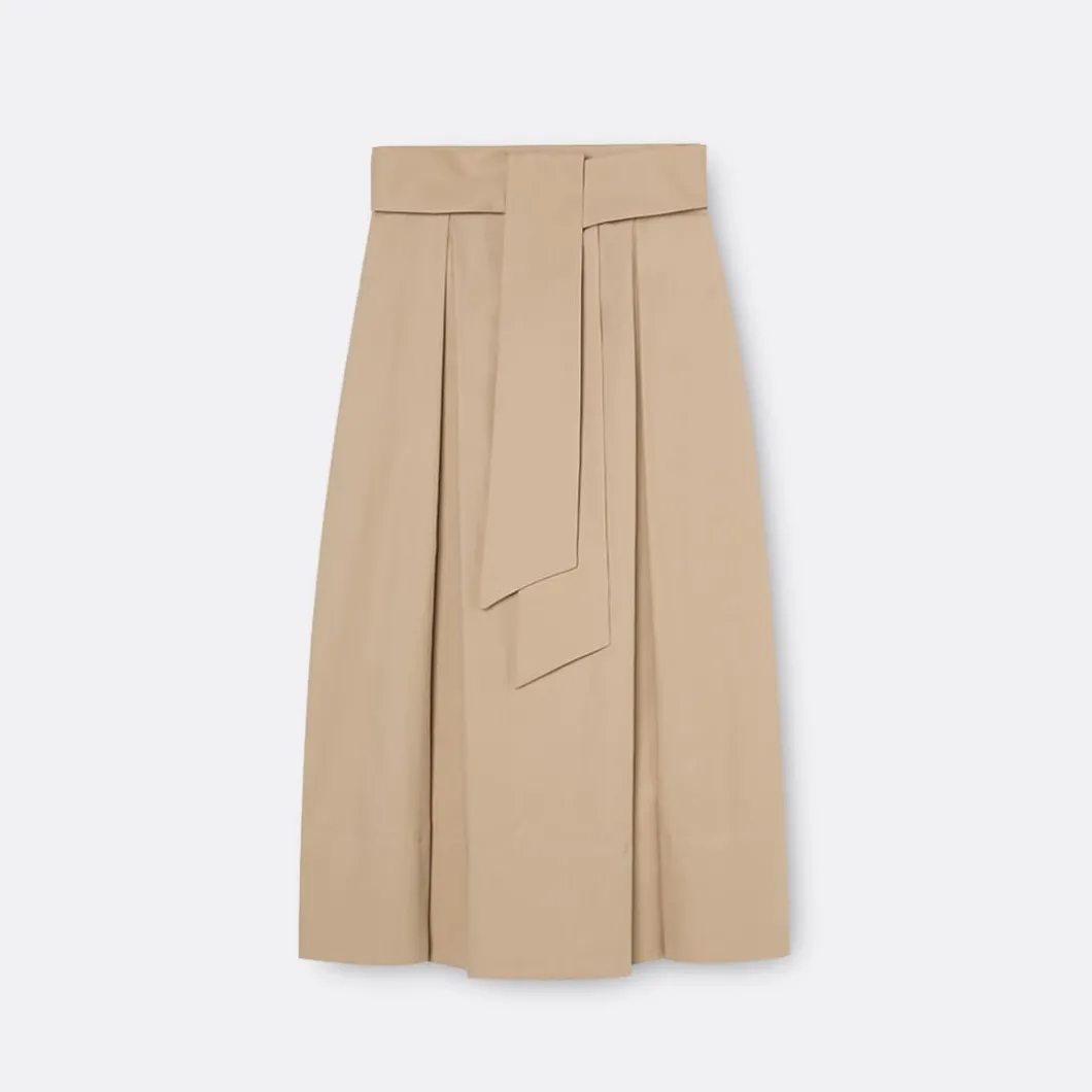 A LINE Belted-Detail Pleated Skirt>Woman Skirts & Shorts