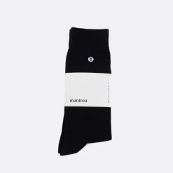 Manitou Amsterdam Black Wolf Socks>Woman Socks