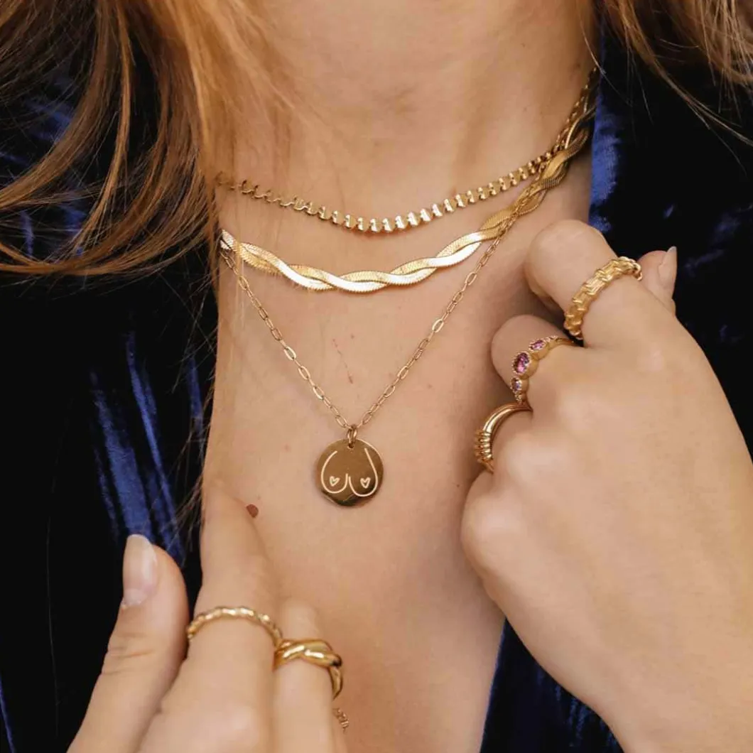 Hey Harper Braided Nassau Necklace>Woman Jewellery & Watches