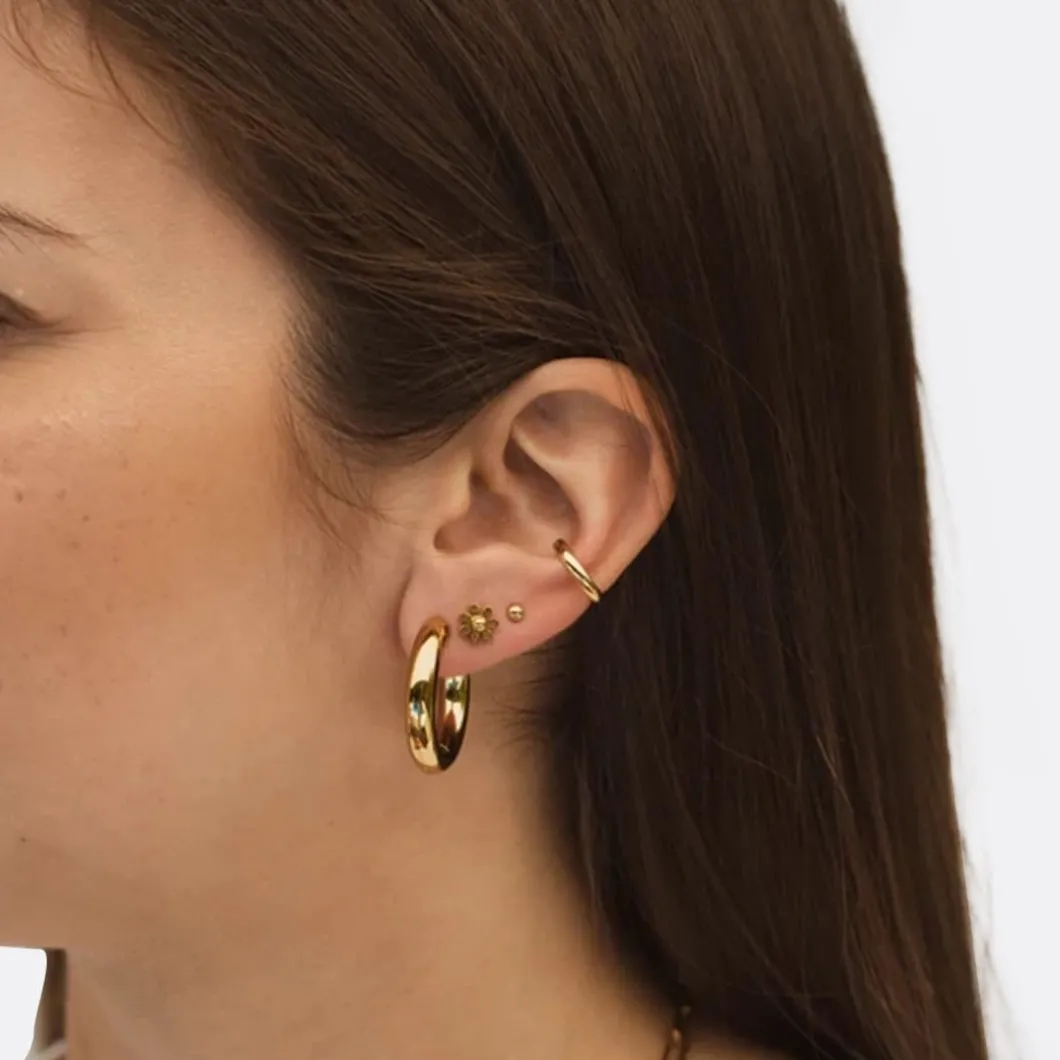 Hey Harper Chunky Nicole Hoop>Woman Jewellery & Watches
