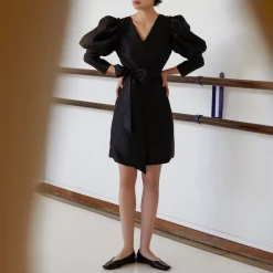Buzina Clarisse Wrap Dress>Woman Dresses & Jumpsuits