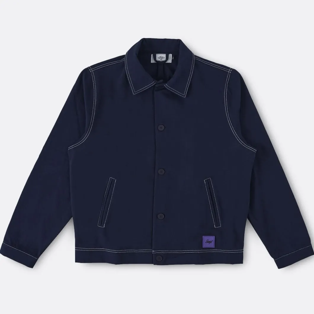 Sanjo Contrast Work Jacket>Man Jackets & Coats