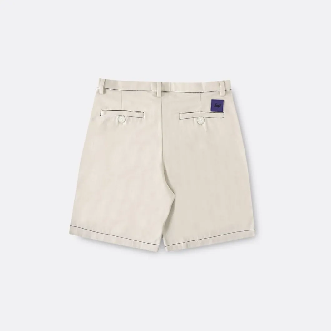 Sanjo Contrast Work Shorts>Woman Skirts & Shorts