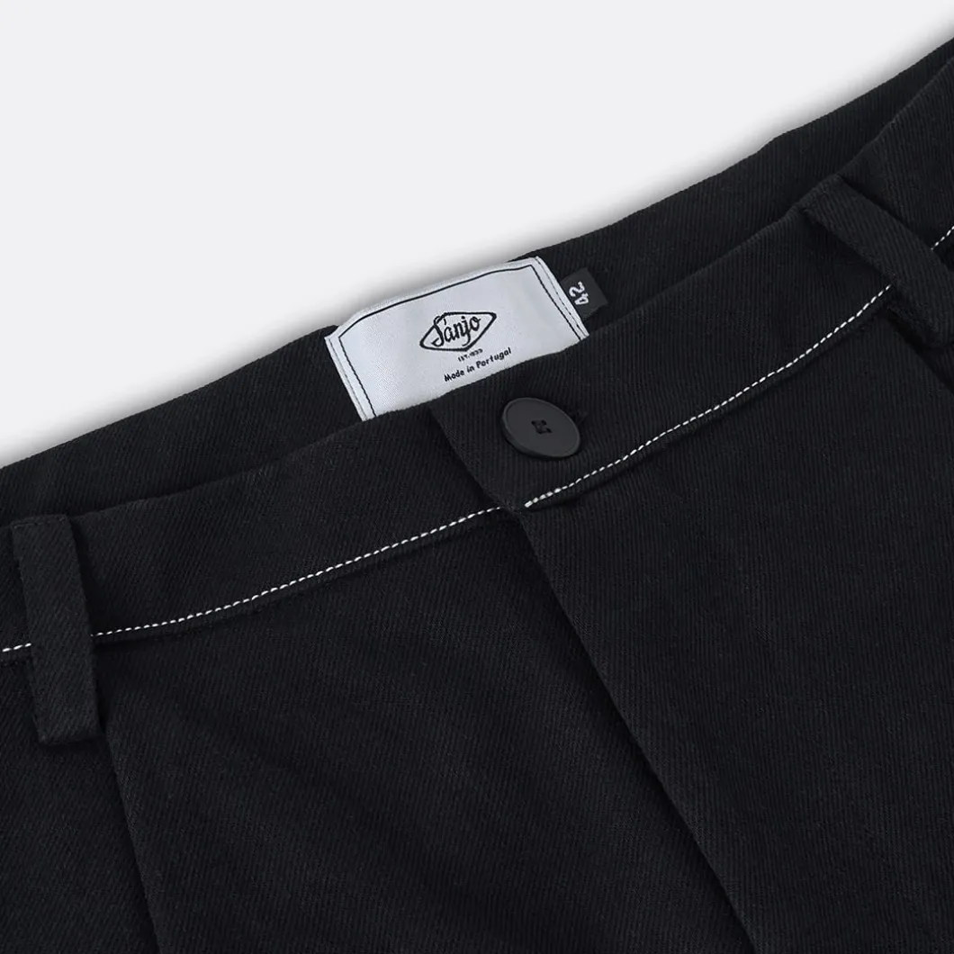 Sanjo Contrast Work Shorts>Woman Skirts & Shorts