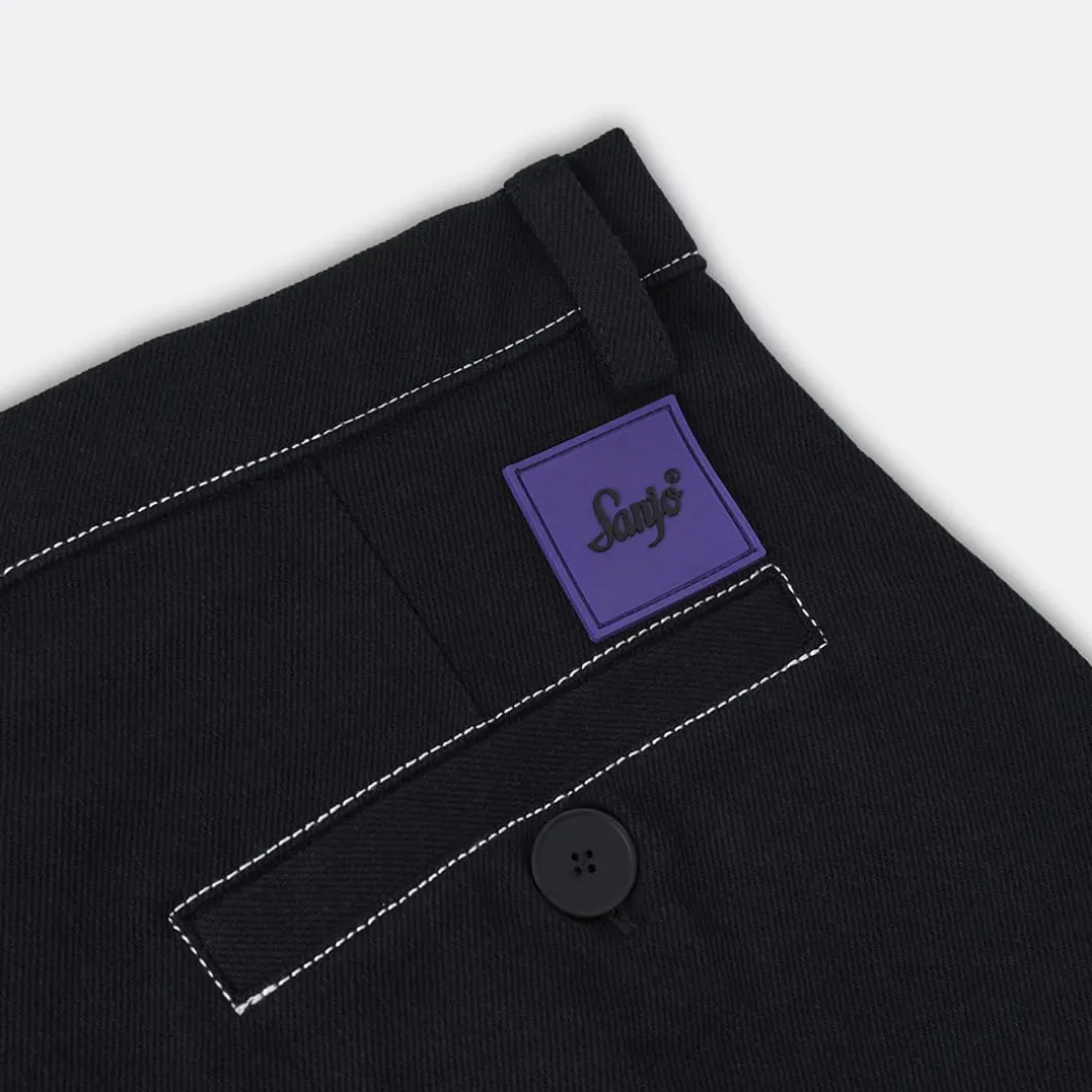 Sanjo Contrast Work Shorts>Woman Skirts & Shorts
