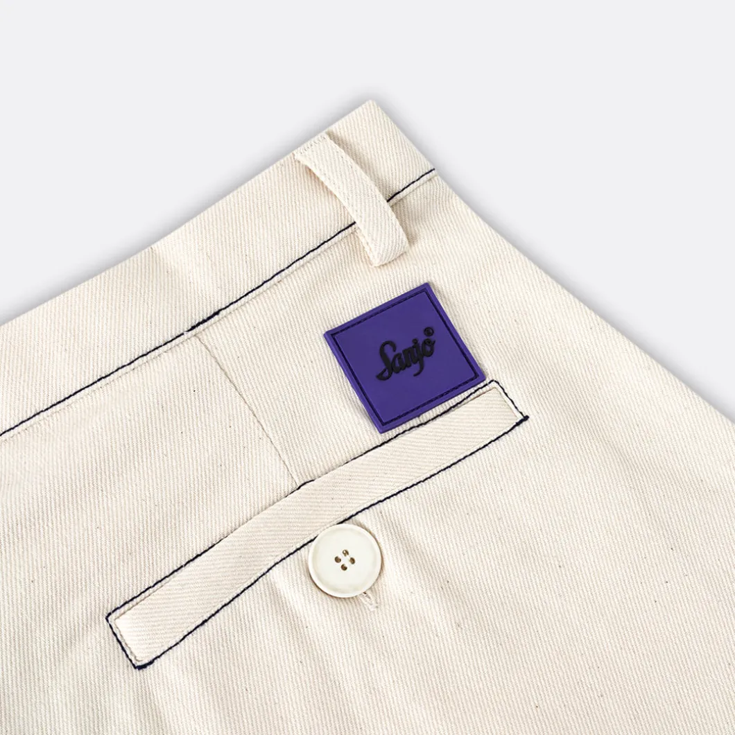 Sanjo Contrast Work Shorts>Woman Skirts & Shorts