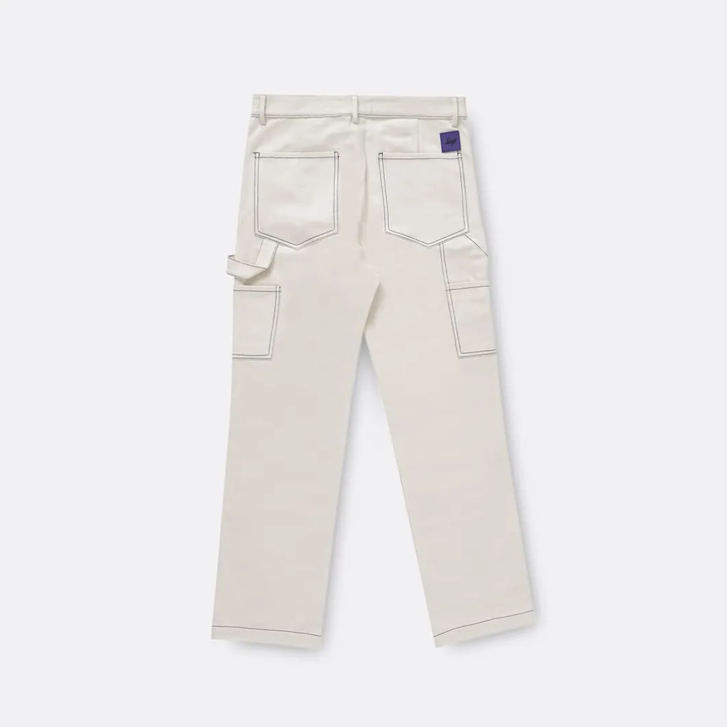 Sanjo Contrast Work Trousers>Woman Trousers