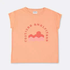 Sisters Department Costiera Print T-Shirt>Woman Tops & T-Shirts