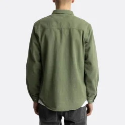 RVLT Cotton Zip Overshirt>Man Jackets & Coats
