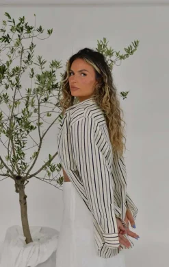 Guaja Dad Shirt With Stripes><noscript><img width=