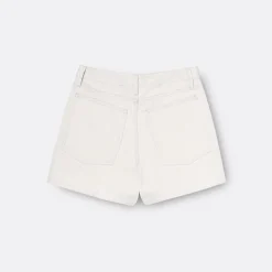A LINE Denim Shorts>Woman Skirts & Shorts