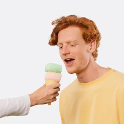 Eat my socks Dolce Gelato - Pink Green>Man Socks