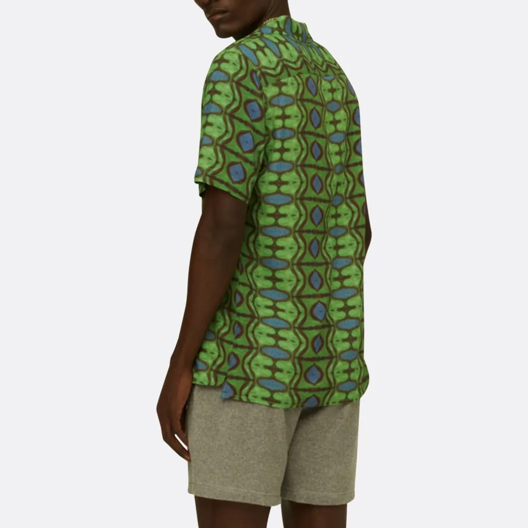 OAS Emerald Bluesshirt>Woman Blouses & Shirts