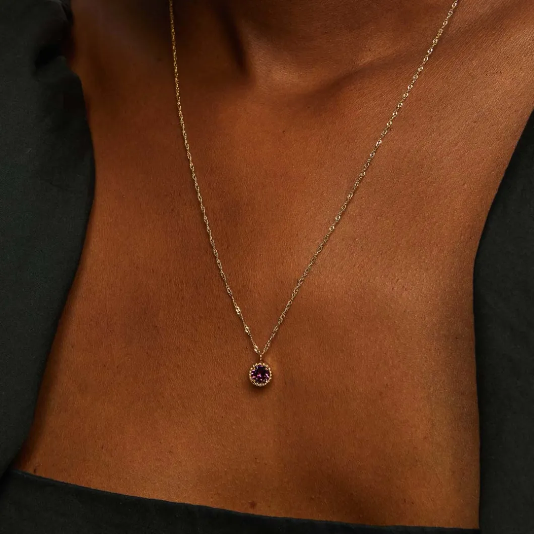 Hey Harper February Birthstone Necklace>Woman Jewellery & Watches