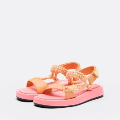 Hoff Festival Pink Sandals>Woman Sandals & Slides