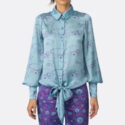 Hyena Fiji Iguana Shirt>Woman Blouses & Shirts