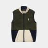 RVLT Fleece Vest>Man Jackets & Coats