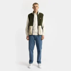 RVLT Fleece Vest>Man Jackets & Coats