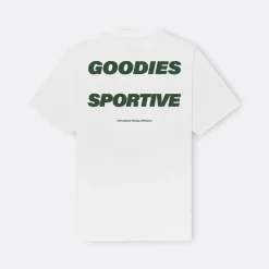 Goodies Sportive Flock Logo Tee>Man Shirts & Polos