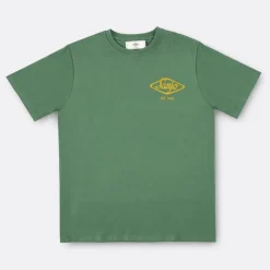 Sanjo Flocked Logo T-Shirt>Woman Tops & T-Shirts