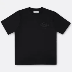 Sanjo Flocked Logo T-Shirt>Woman Tops & T-Shirts