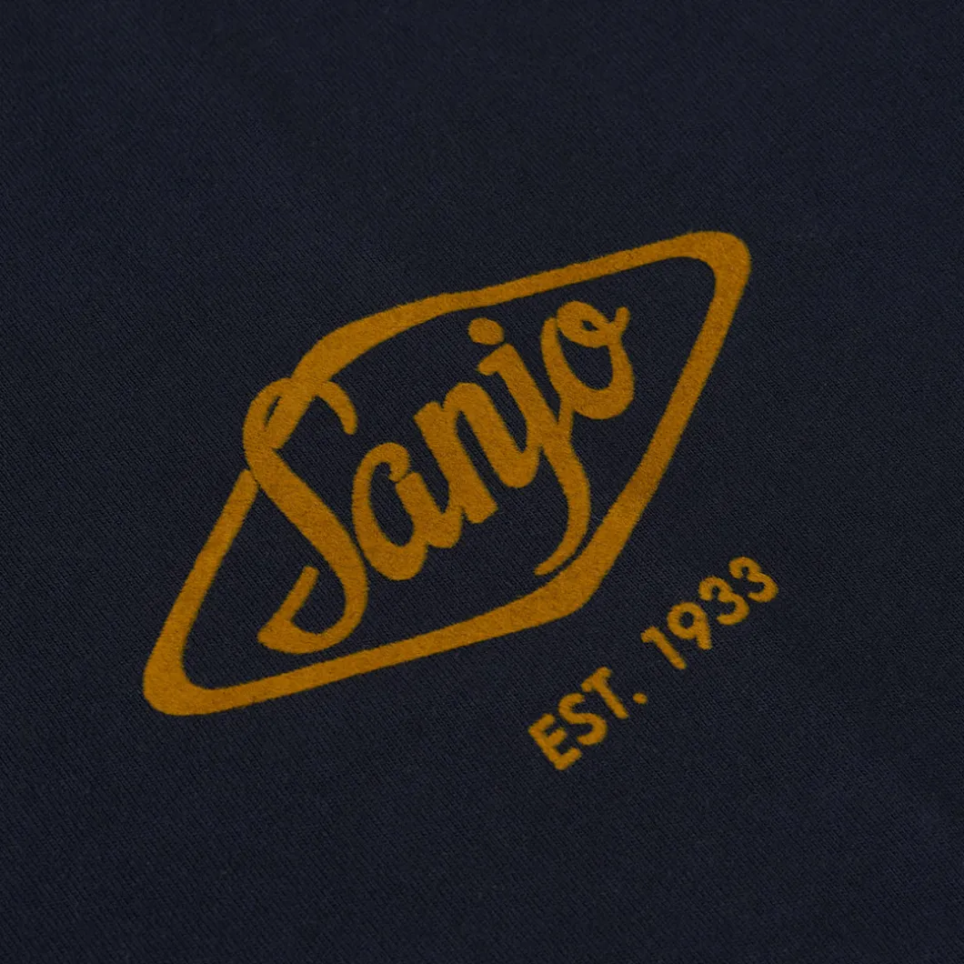 Sanjo Flocked Logo T-Shirt>Man T-Shirts