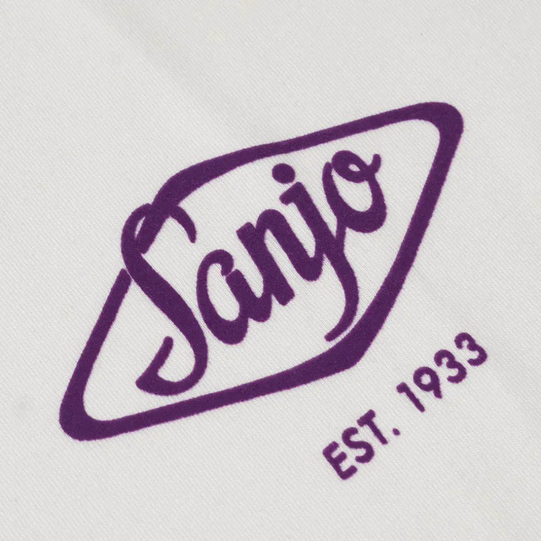 Sanjo Flocked Logo T-Shirt>Man T-Shirts