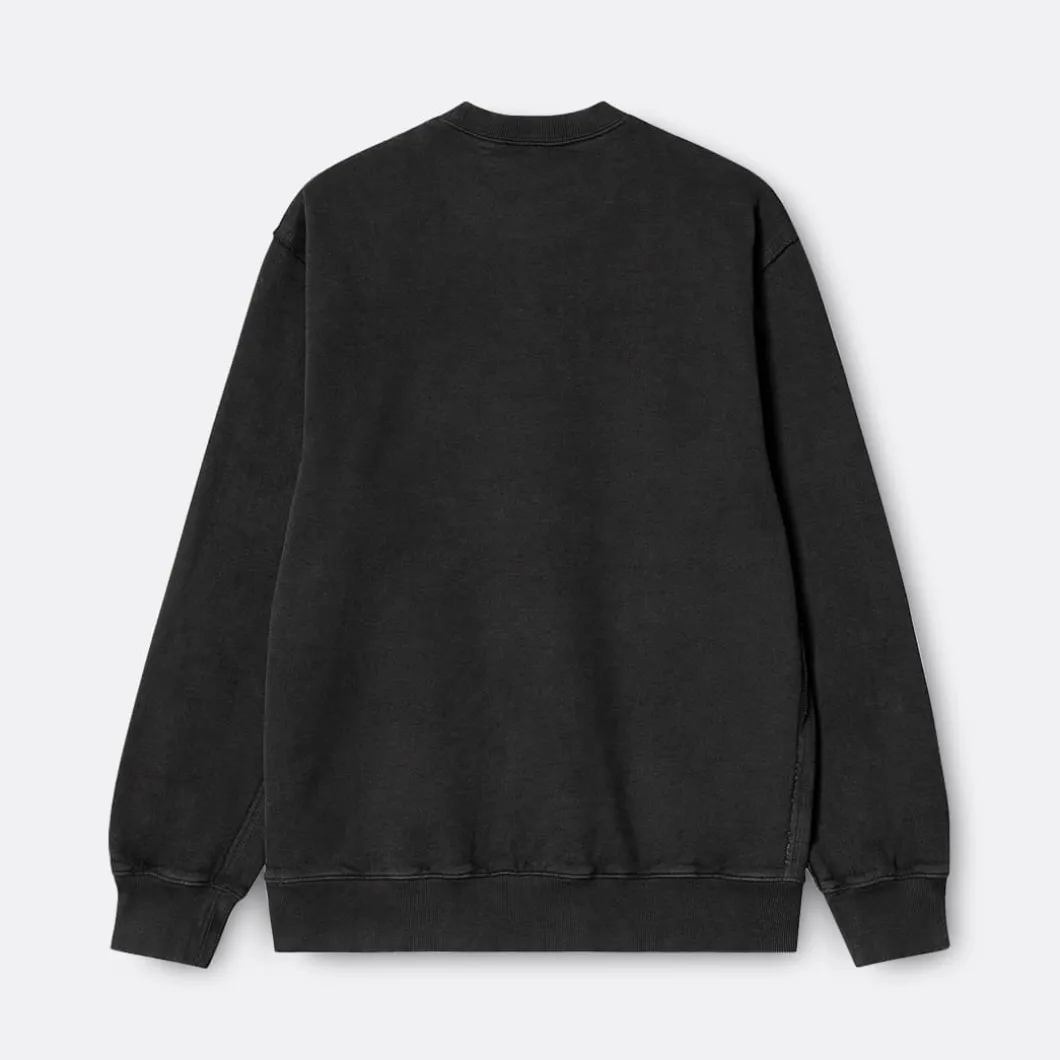 Goodies Sportive Garment Dye Crewneck>Man Sweaters