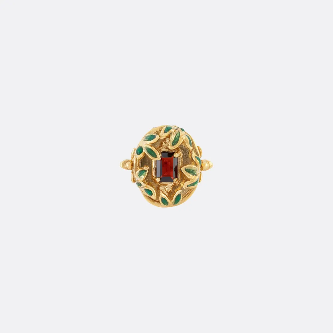 Carolina Curado Green Leafs Of Winter Ring>Woman Jewellery & Watches