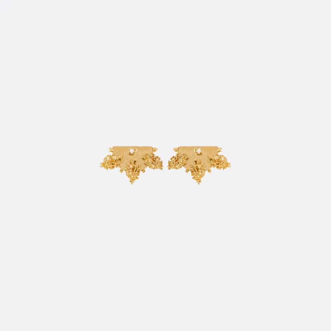 Carolina Curado Half Moon Campanula Earrings>Woman Jewellery & Watches