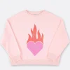 Sisters Department Heart Sweatshirt>Woman Sweaters