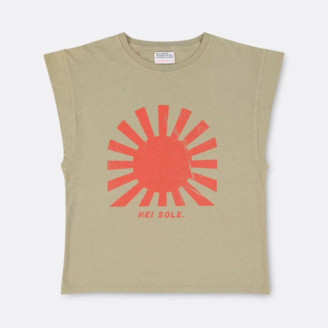 Sisters Department Hei Sole Print T-Shirt>Woman Tops & T-Shirts