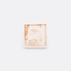 Crida Honey Swirls Square Tray>Man Home Accessories
