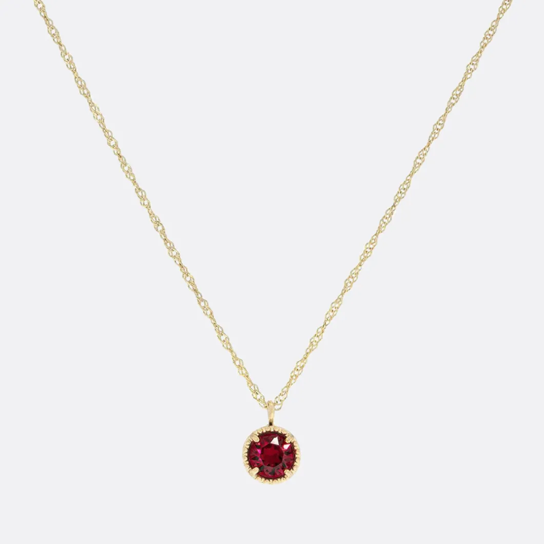 Hey Harper July Birthstone Necklace>Woman Jewellery & Watches
