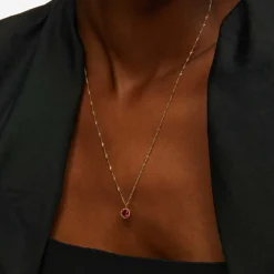 Hey Harper July Birthstone Necklace>Woman Jewellery & Watches