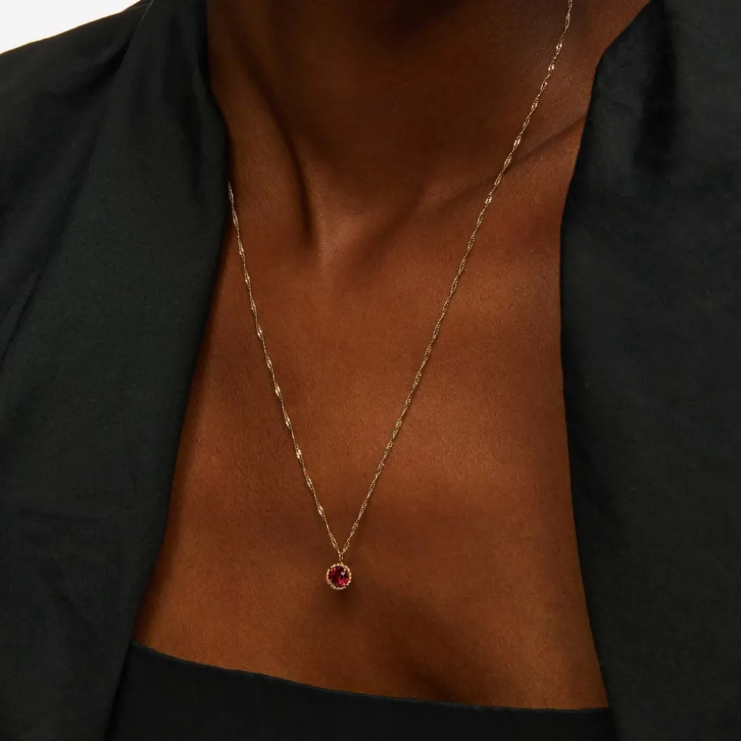 Hey Harper July Birthstone Necklace>Woman Jewellery & Watches
