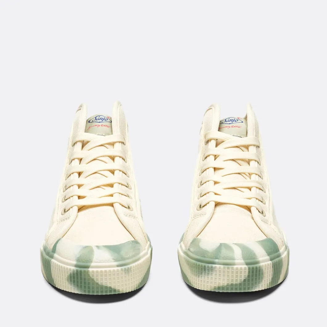 Sanjo K100 Marble High-Top Sneakers>Man Sneakers