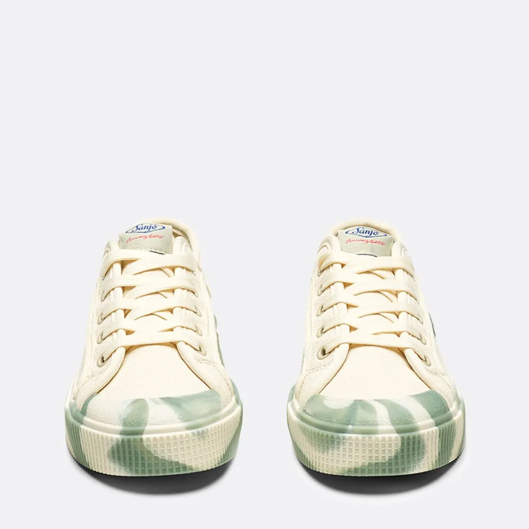 Sanjo K200 Marble Low-Top Sneakers>Man Sneakers