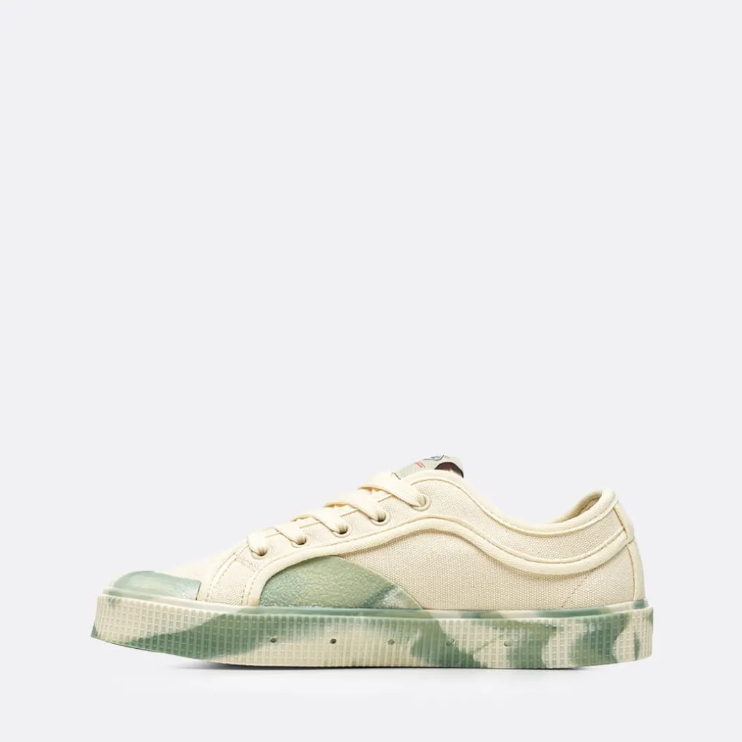 Sanjo K200 Marble Low-Top Sneakers>Man Sneakers