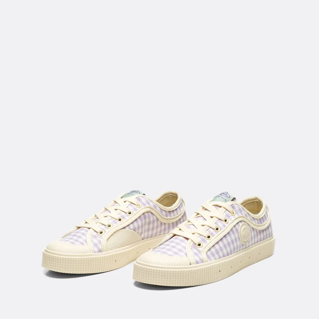 Sanjo K200 Vichy Low-Top Sneakers>Woman Sneakers