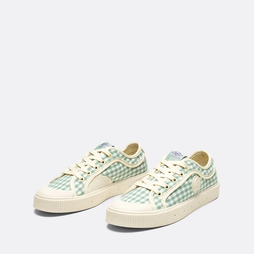 Sanjo K200 Vichy Low-Top Sneakers>Woman Sneakers