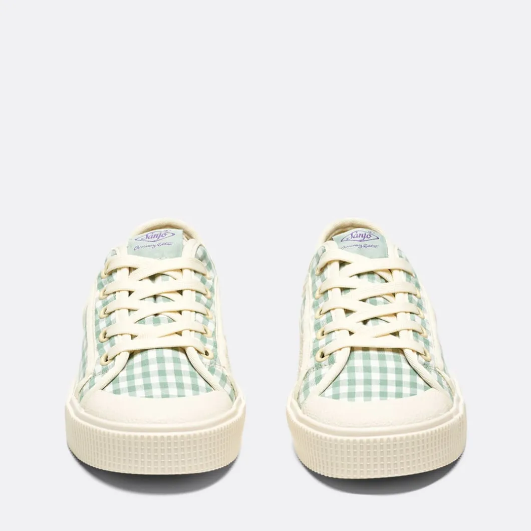 Sanjo K200 Vichy Low-Top Sneakers>Man Sneakers