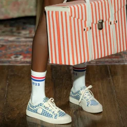 Sanjo K200 Vichy Low-Top Sneakers><noscript><img width=